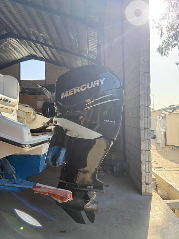 Twin Mercury Verado 300hp V6 1