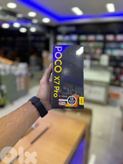 poco x7 pro 512Gb 12 ram warranty 1year