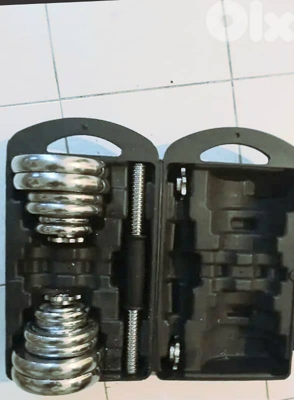 dumbles 20kg adjustable iron 2
