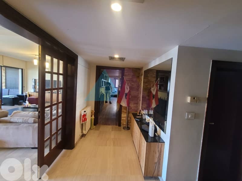 240m2 Furnished apartment+terrace+open view 4sale in Mar Taklaمار تقلا 0