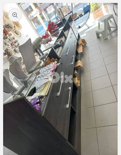 dressing room or shop drawer units