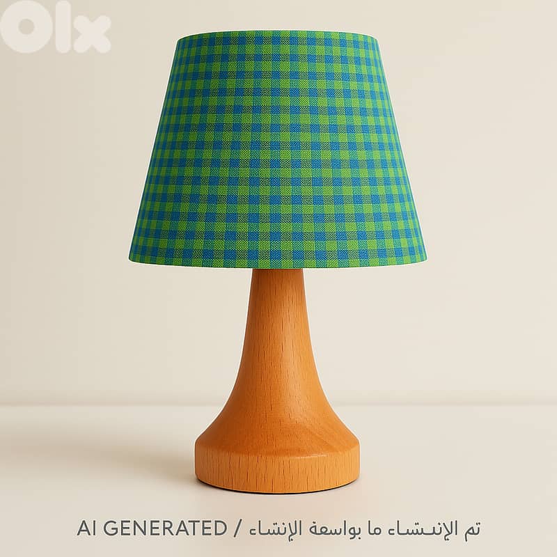 IKEA Home Décor Cotton Fabric – Blue and Green Check Pattern 8