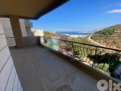 313m2 apartment delux+sea view 4sale in Zouk Korneh/Keserwan - كسروان