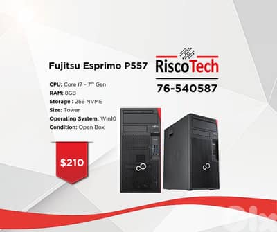 TOWER FUJITSU ESPRIMO P557- كومبيوتر