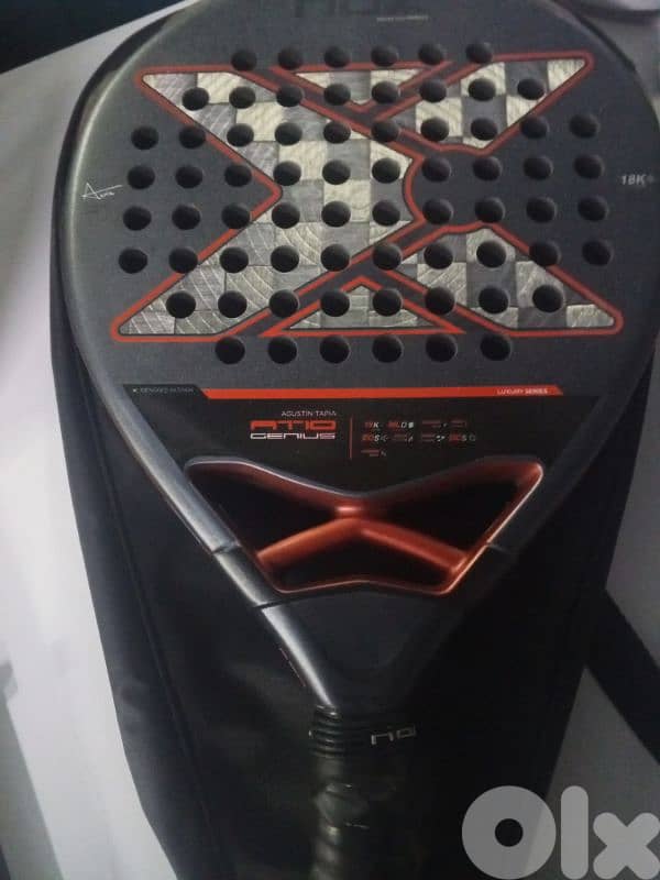 Padel racket Nox AT10 Genius 18K by Agustin Tapia 2025 1