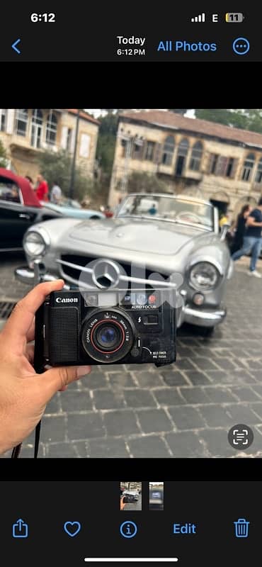 Canon Auto Focus 35mm, Vintage, collection, non functional 3