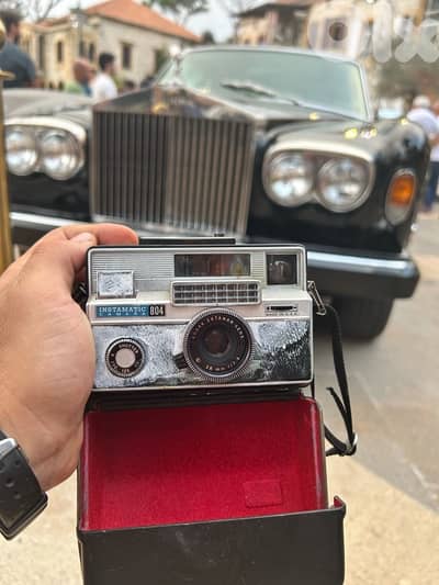 Kodak Instamatic 804 vintage collection camera not tested w/ its case