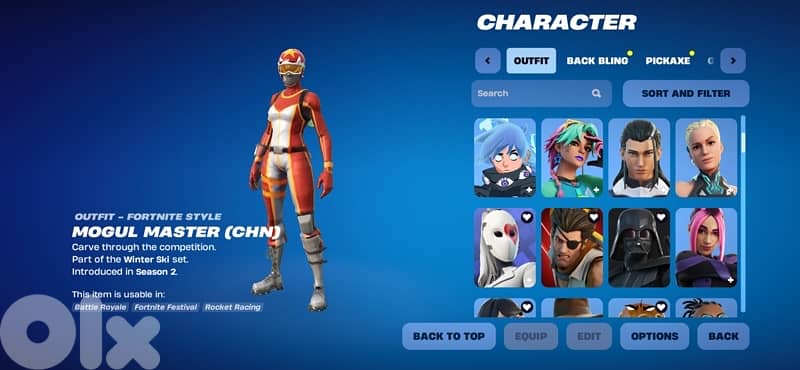 fortnite account for sale +200 skins og tryhard skins &backblings picx 1