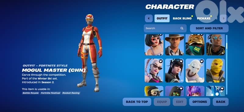 fortnite account for sale +200 skins og tryhard skins &backblings picx 3