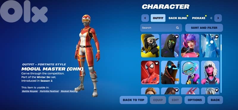 fortnite account for sale +200 skins og tryhard skins &backblings picx 4