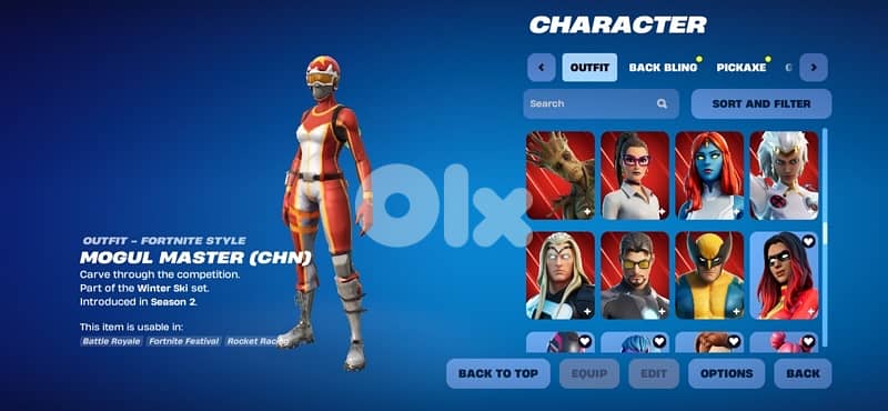 fortnite account for sale +200 skins og tryhard skins &backblings picx 5