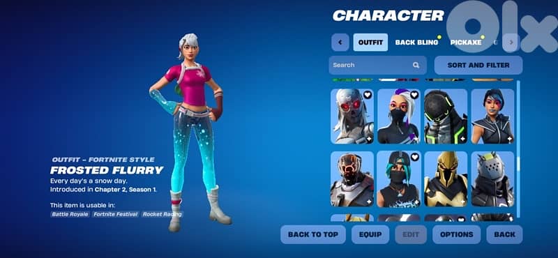 fortnite account for sale +200 skins og tryhard skins &backblings picx 13