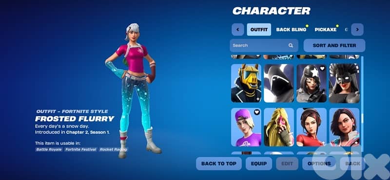 fortnite account for sale +200 skins og tryhard skins &backblings picx 16