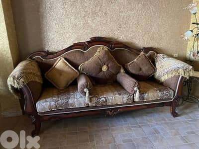 New Salon with accessories - صالون جديد مع اكسسوار