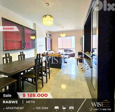 100 SQM Apartment for SALE in Rabwe!
