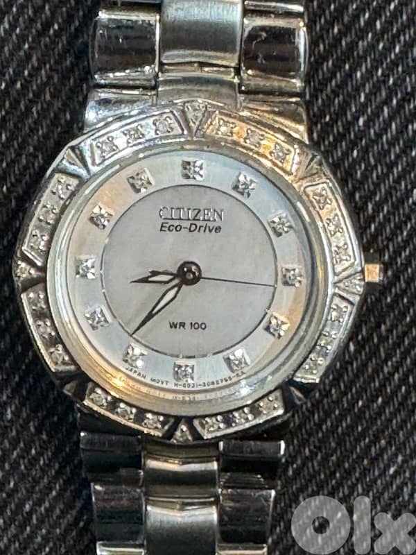 very clean citizen ecodrive diamond real 120$ 0
