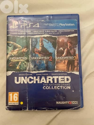 like new UNCHARTED 4 for ps4