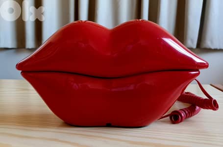 Red Lips Landline Telephone