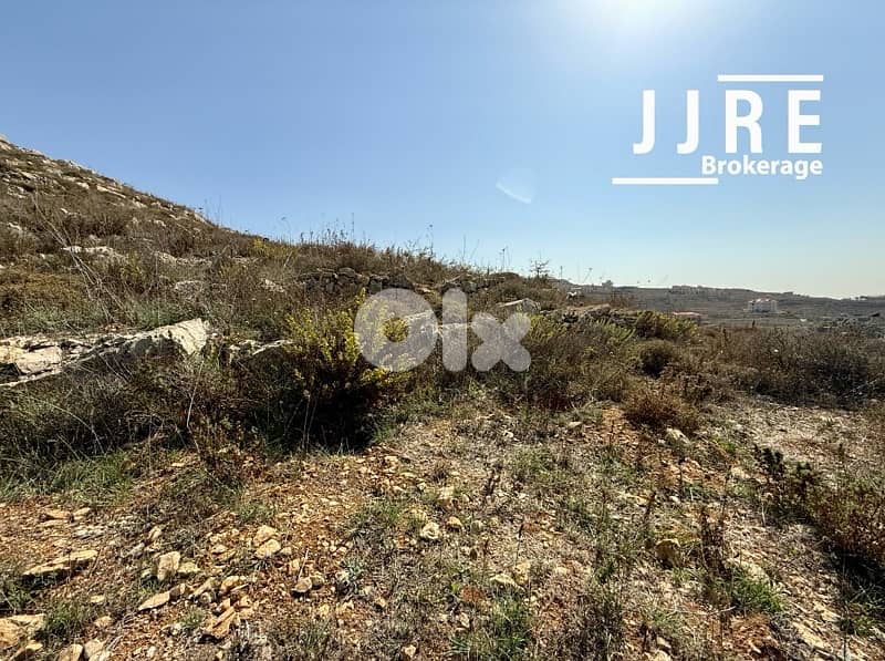 Prime Location Land In Bhamdoun For Sale / أرض في بحمدون للبيع 1