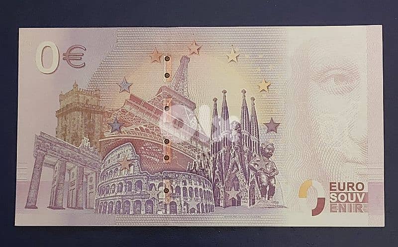 Che Guevara Zero Euro Viva La Revolution souvenir note 1
