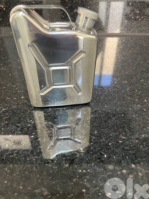 Hip Flask stainless steel Original Jerry Can Style 1