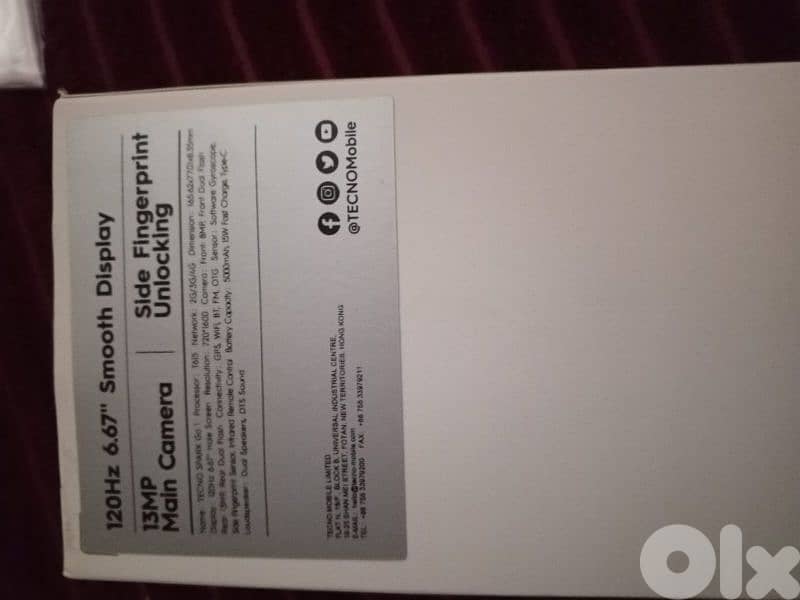 Tecno spark go 1 2024 2