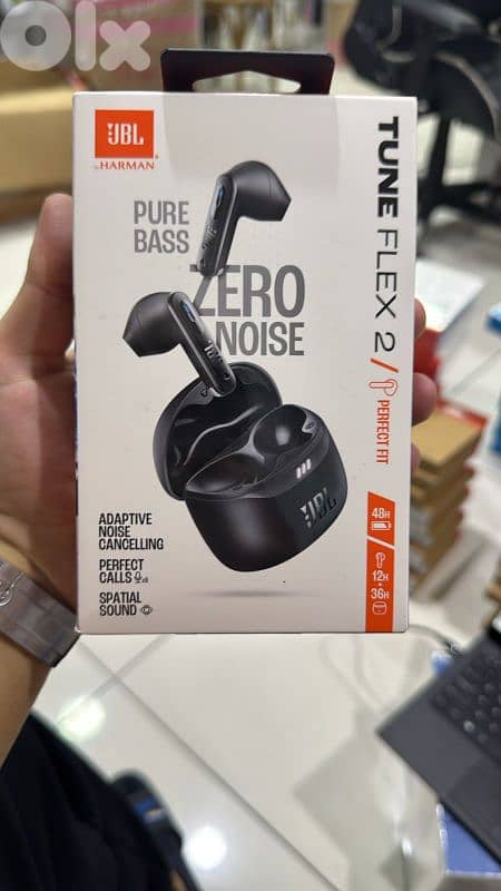 Jbl tune flex 2 black 0
