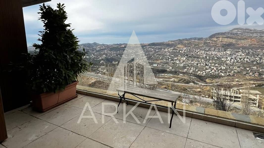 Duplex for Sale in Faqra Scenes — Fully Furnished with Stunning View 0