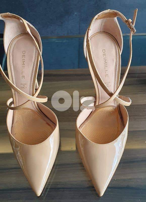 DEIMILLE  heels  n 36.5  only 5$ brand  original b. ashrafiye 03723895 0