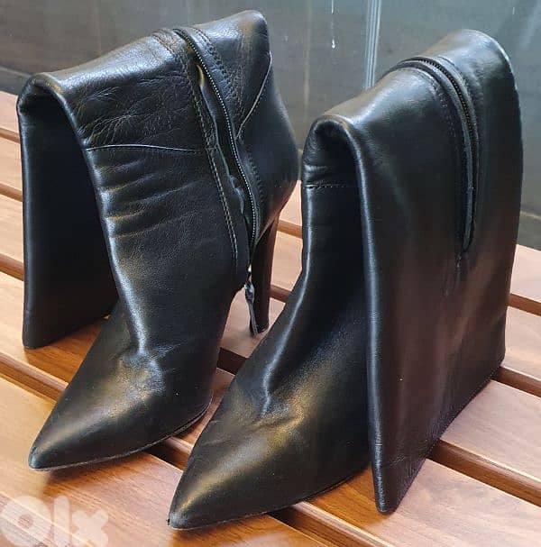 Boot VEROCUOIO made in Italy N37 original leather10$Ashrafiye 03723895 1