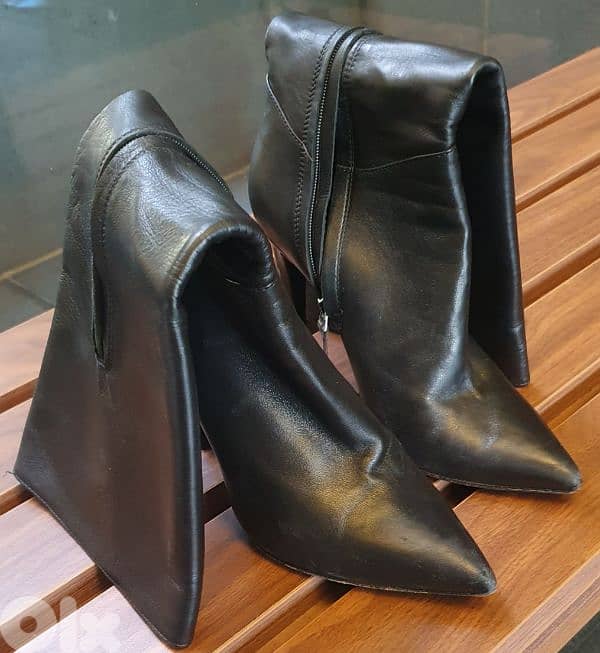 Boot VEROCUOIO made in Italy N37 original leather10$Ashrafiye 03723895 2