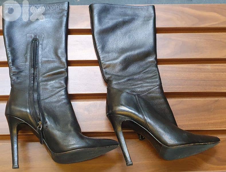 Boot VEROCUOIO made in Italy N37 original leather10$Ashrafiye 03723895 12