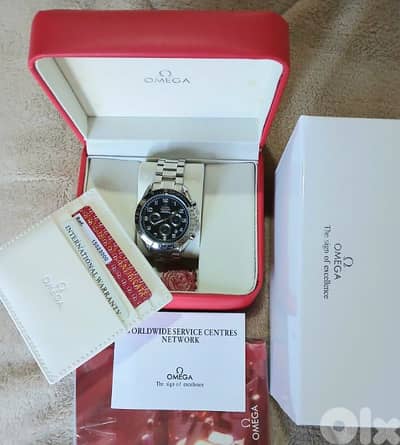 omega watch for men very clean not used ساعة بعدا جديدة