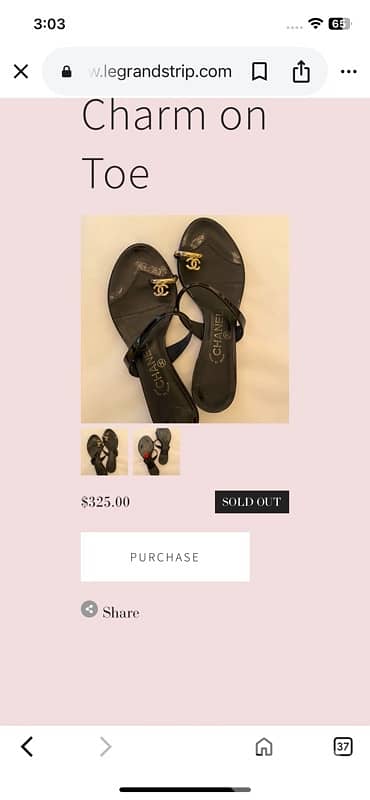 Chanel sandal 1