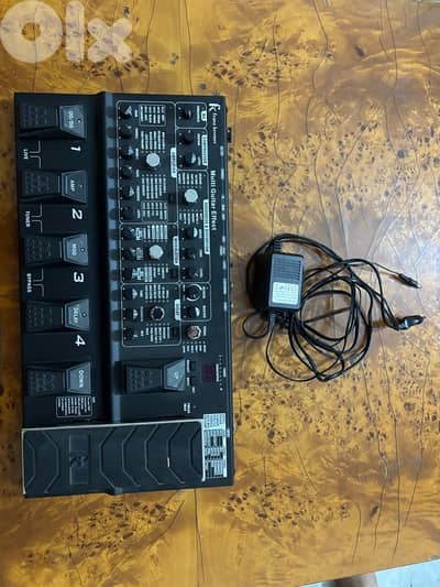 pedal multieffect electric guitar