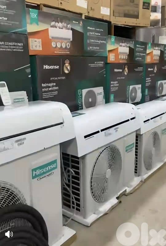 AC HISENSE,GREE INVERTER  مع التركيب والكفالة 1