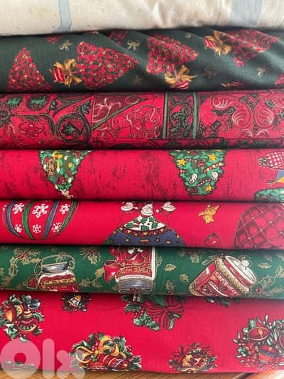 Christmas Fabrics 100% Coton European