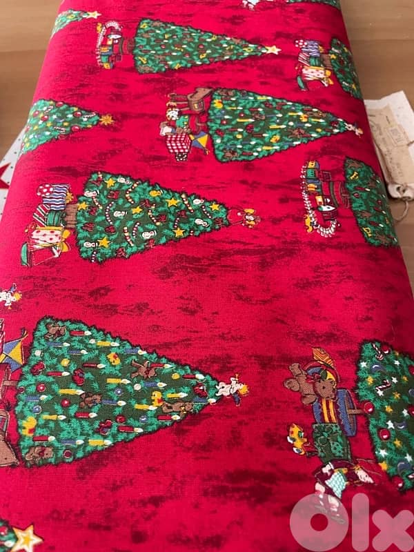 Christmas Fabrics 100% Coton European 3