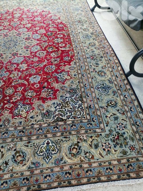 سجاد عجمي اصفهان قديم بحالة جيدة 0