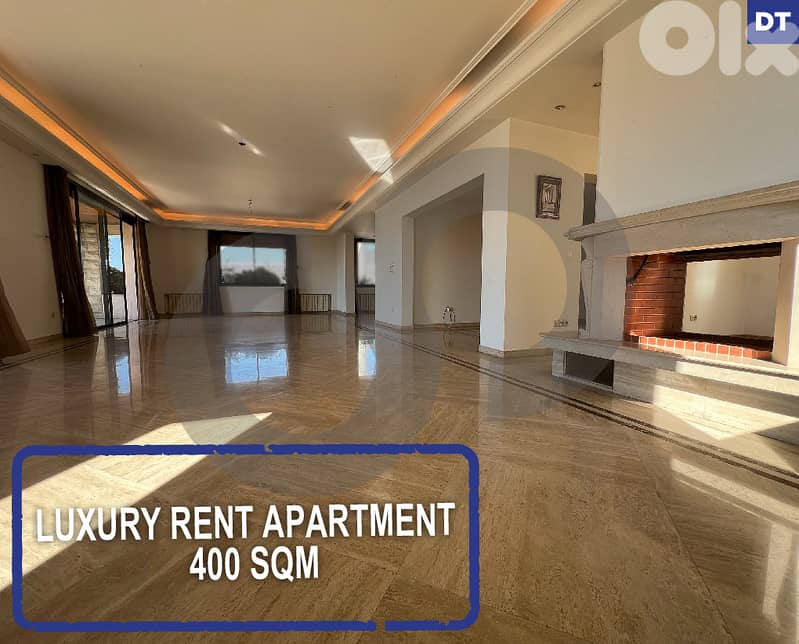 Luxury Rent Apartment mtayleb/ 4 floor /Open sea view REF#DT127636 0