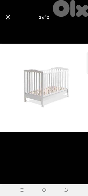 baby bed or crib