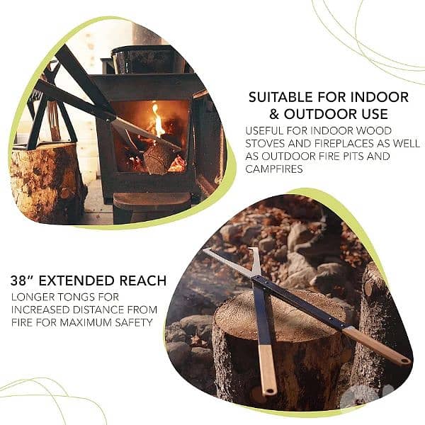 livarnohome fireplace tongs 1