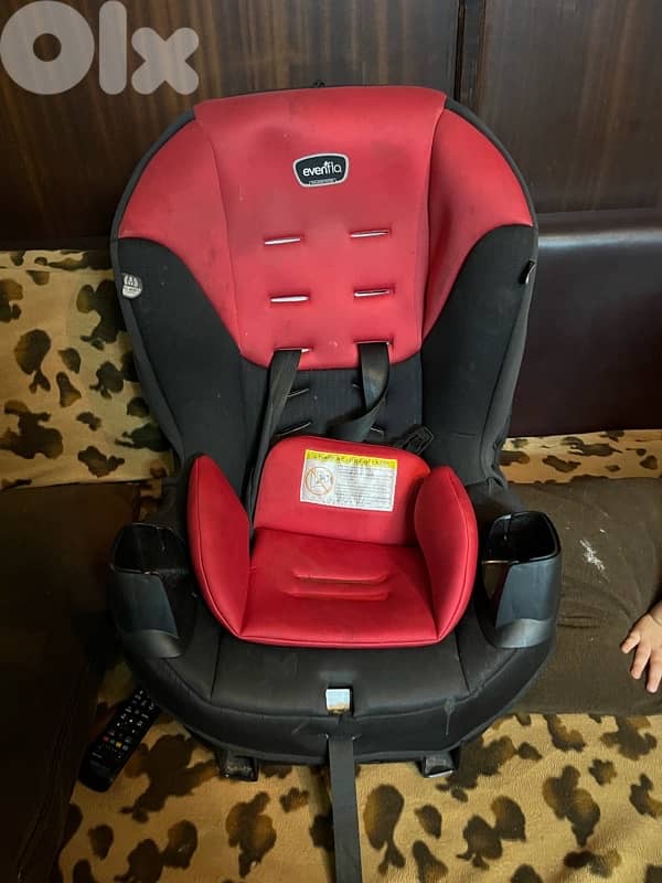car seat evenflow 9 month 4 years 1