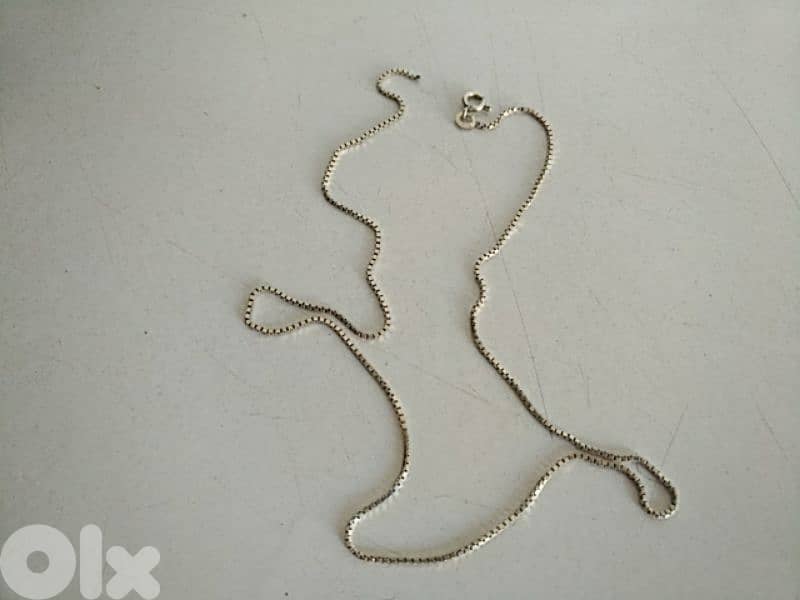 Silver necklace (broken) - Not Negotiable 0