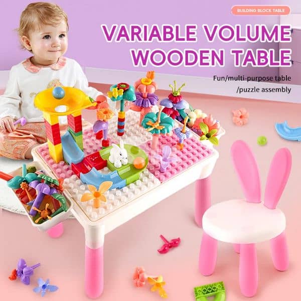 Dreamy Garden Building Block Table 2