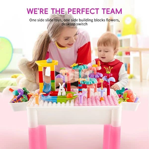 Dreamy Garden Building Block Table 5