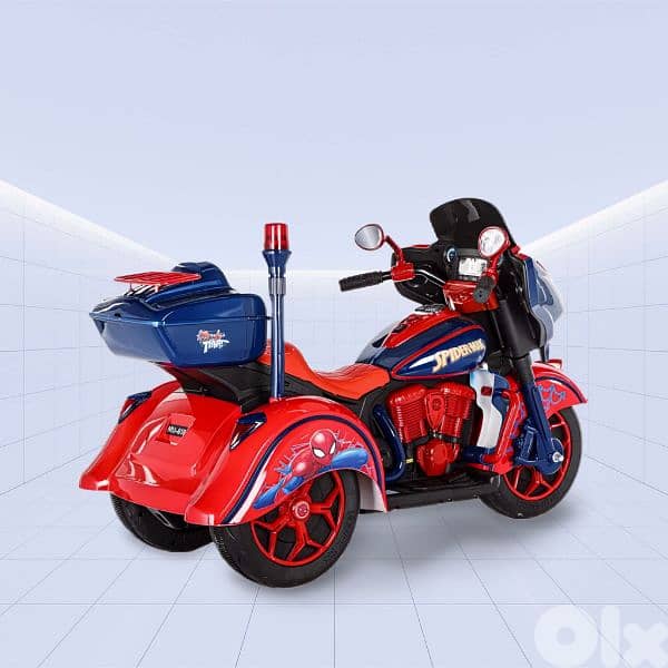 Spiderman Bike ride-on V12 2