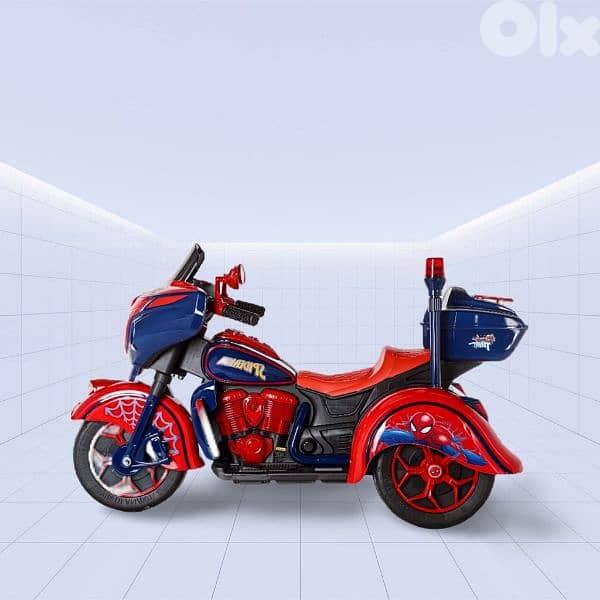 Spiderman Bike ride-on V12 3