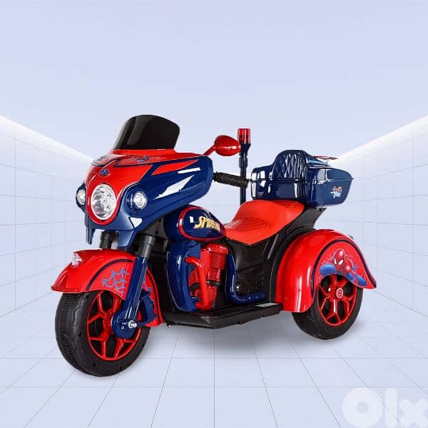Spiderman Bike ride-on V12 4
