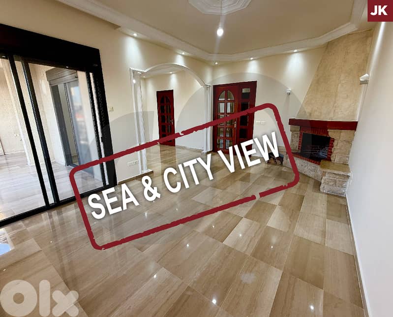 SEA & CITY VIEW. - Fully renovated - BAABDA - LOUAIZEH REF#JK127656 0